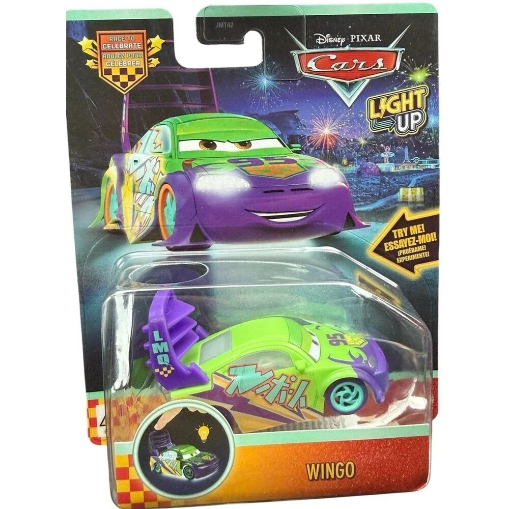 Mattel Disney Pixar Cars Light Up Wingo 20th Anniversary HTF